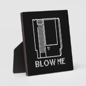 Blow me - videogame Cartridge - Grappig gamen Fotoplaat (Voorkant)