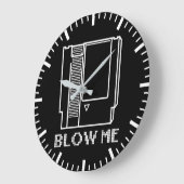 Blow me - videogame Cartridge - Grappig gamen Grote Klok (Hoek)