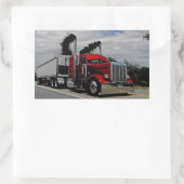 Blowen door Peterbilt v1 Stickers (Tas)