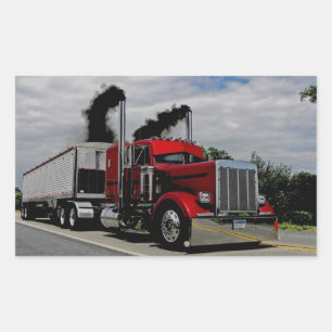 Blowen door Peterbilt v1 Stickers