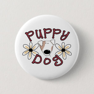 Blowers Puppy Dog Ronde Button 5,7 Cm