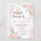 Blowers Snowflakes Brunch & Bubble Vrijgezellenfee Kaart (Voorkant)