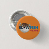 Blowfish Badge Ronde Button 3,2 Cm (Voorkant /achterkant)