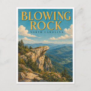 Blowing Rock North Carolina Blowing Rock GeoSaga Briefkaart