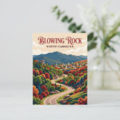 Blowing Rock VS Briefkaart (Staand voorkant)