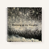 Blowing up my thoughts Journal Notitieboek (Voorkant)