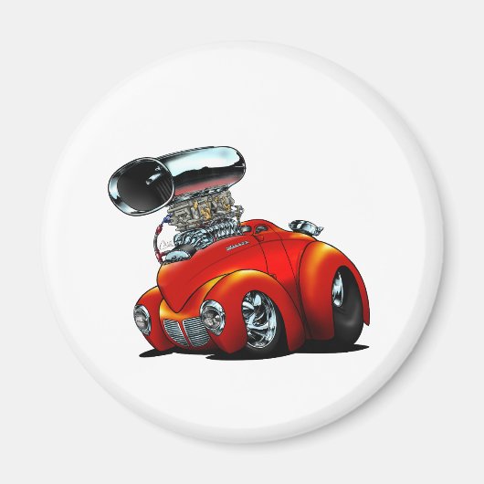 Blown Willys Magneet (Voorkant)