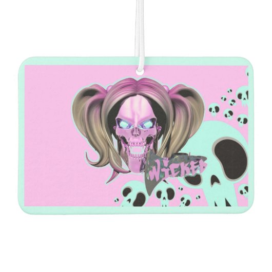 Blox3dnyc.com Het ontwerp van de vrouw is slecht. Luchtverfrisser (Voorkant)