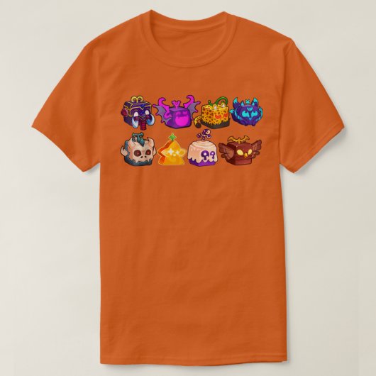 Blox Fruit Game Essentieel T-shirt (Design voorkant)
