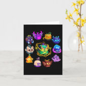 Blox Fruit Ronde van Mythicales voor Verjaardag Kaart (Gele Bloem)