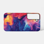 blozefrequentie samsung galaxy hoesje (Achterkant horizontaal)