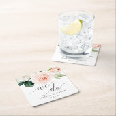 Blozen Bloemen bruiloft Onderzetters (Insitu)