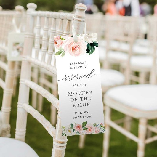 Blozen Bloemen Gereserveerde Zitplaats Label Sjabl Save The Date