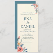 Blozen Bloesem Kaart (Voorkant / Achterkant)