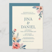 Blozen Bloesem Kaart (Voorkant / Achterkant)