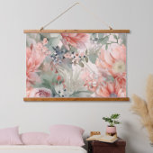 Blozen Bruids Ballet Botanisch Hangend Wandkleed (Slaapkamer)
