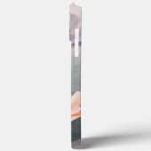 Blozen en bloeien: Pastel Inkt Bloemen Case-Mate iPhone Case (Achterkant / Links)