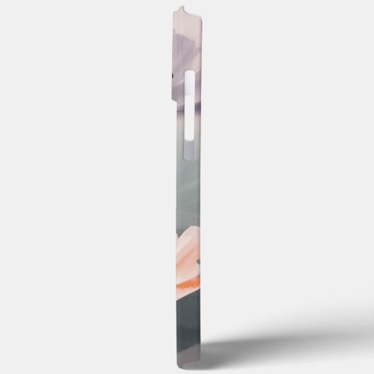 Blozen en bloeien: Pastel Inkt Bloemen Case-Mate iPhone Case (Achterkant / Links)