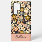 Blozen en bloeien samsung galaxy hoesje (Achterkant)