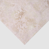 Blozen en gouden vintage damast tissuepapier (Detail)