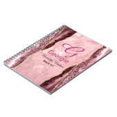 Blozen & Goud Agaat Notitieboek (Linkerzijde)