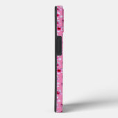 Blozen in bloei: roze bloesems op roze Case-Mate iPhone case (Achterkant / Rechts)