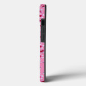 Blozen in bloei: roze bloesems op roze Case-Mate iPhone case (Achterkant / Links)