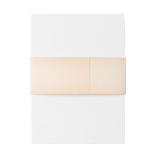 Blozen Linnen Herfst Bloemen Uitnodiging Buik Band Uitnodigingen Wikkel (Achterkant Voorbeeld)