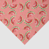 Blozen Roze Rood Groen Watermeloenen Verjaardag Tissuepapier (Detail)