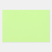 Blozen Tuin – Roze, Geel & Groen Inpakpapier Vel (Voorkant 3)