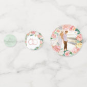 Blozen Zomer Bloemen Vrijgezellenfeest Confetti (Achterkanten)