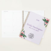 Blozend Bloeiende Mauve Makelaar Planner (Display)