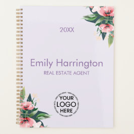 Blozend Bloeiende Mauve Makelaar Planner
