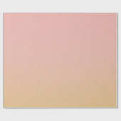 Blozend Goud Luxe Ombre Cadeaupapier (Vlak)