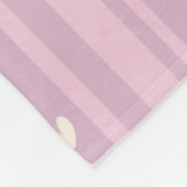Blozend Hart Strepenpatroon Fleece Deken (Hoek)