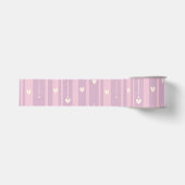 Blozend Hart Strepenpatroon Grosgrain Lint (Voorkant)