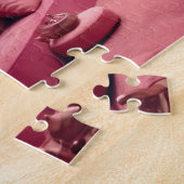 Blozend Paleis van de Roze Geest Meditatie Legpuzzel (Zijkant)