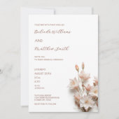 Blozend Roze 3D Bloem Modern Kaart (Voorkant)