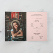 Blozend Roze Charro Silhouet Quinceanera (Binnen)