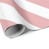 Blozend Roze Geometrisch Cadeaupapier (Rol Hoek)