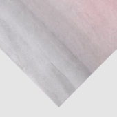 Blozend Roze Grijs Modern Aquarel Ombre Chic Tissuepapier (Detail)