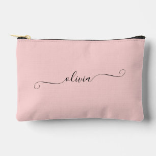 Blozend Roze Modern Chic Script Persoonlijk Etui