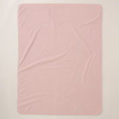 Blozend Roze Sherpa Deken (Voorkant)