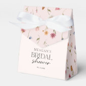 Blozende bloem bruidsfeest cadeau bedankdoosjes (Voorkant Zijde)