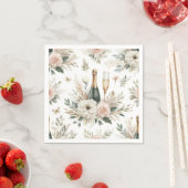 Blozende Bloem Champagne Servetten (Insitu)