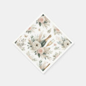 Blozende Bloem Champagne Servetten (Hoek)