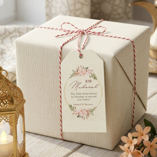 Blozende Bloemen Eid Mubarak Cadeaubijsluiter Eleg Cadeaulabel