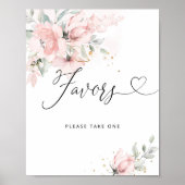 Blozende bloemen Gunsten neem er een Poster (Voorkant)