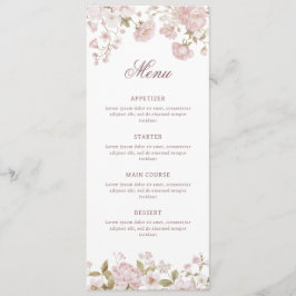 Blozende Bloemen Klassiek Menu
