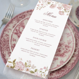 Blozende Bloemen Klassiek Menu